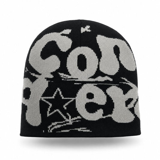 DN Graffiti Beanie white