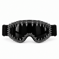 DN° Shark Teeth Snow Goggles — Black