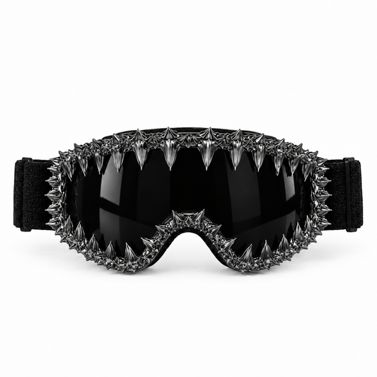 DN° Shark Teeth Snow Goggles — Black